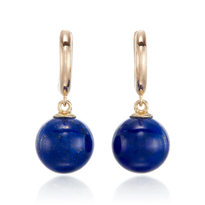 Fashionable Stud Earrings-Soho Earrings in Lapis