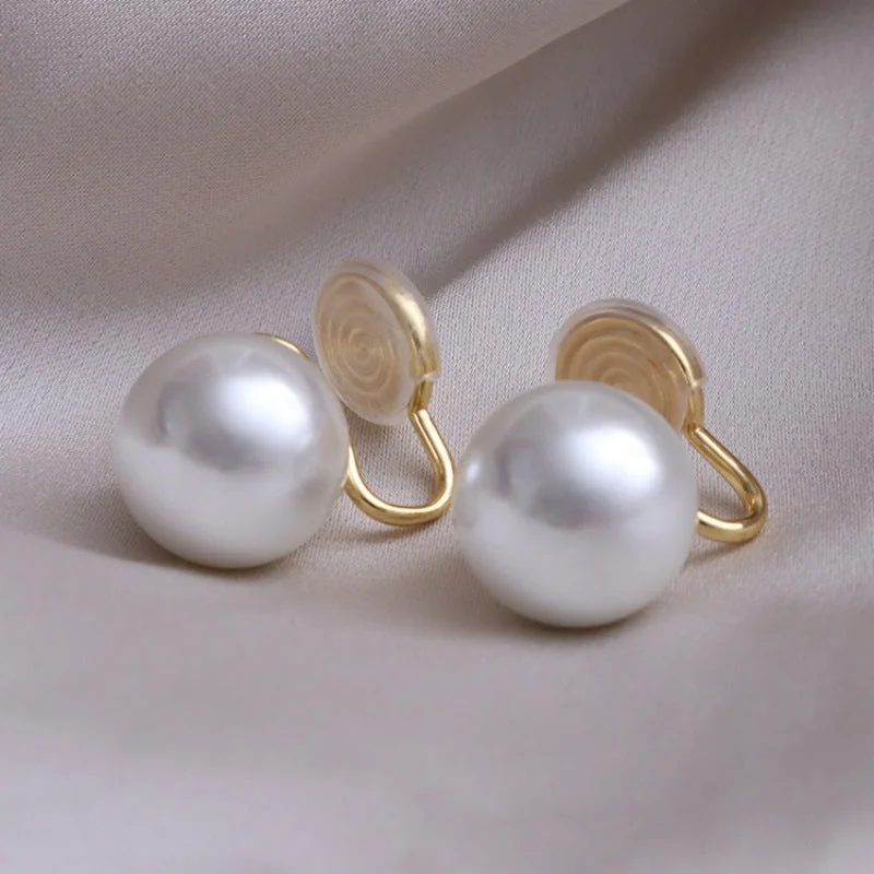 Shijia pearl-Mosquito Coil Ear Clip 12mm