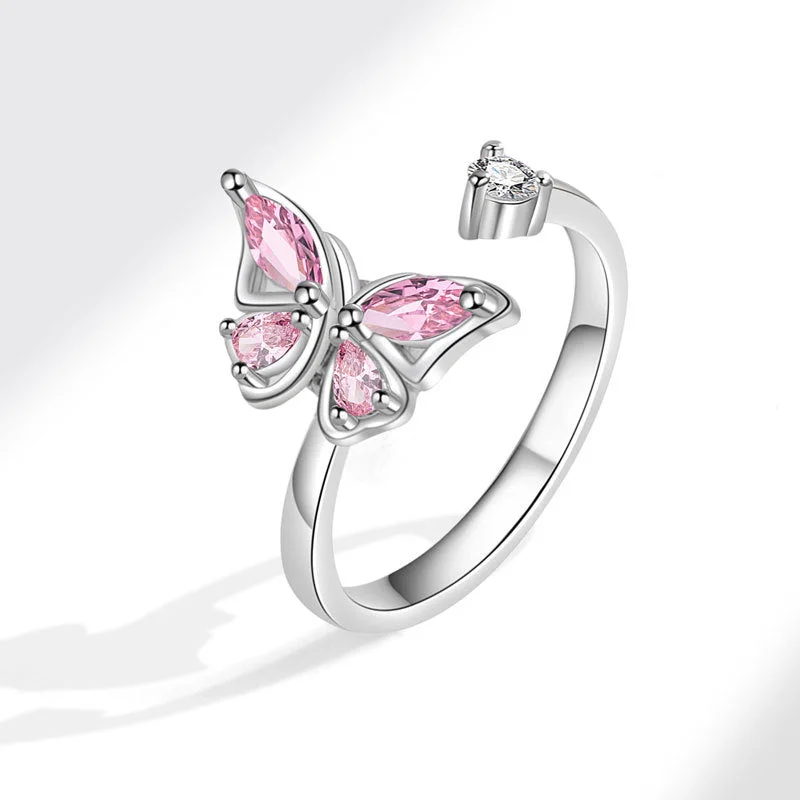 White Gold Color (Pink Diamond)