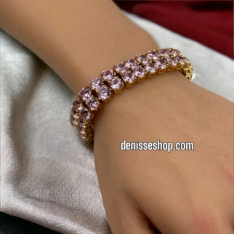 Elegant Adjustable Bracelet-14K PINK BRACELET BR304