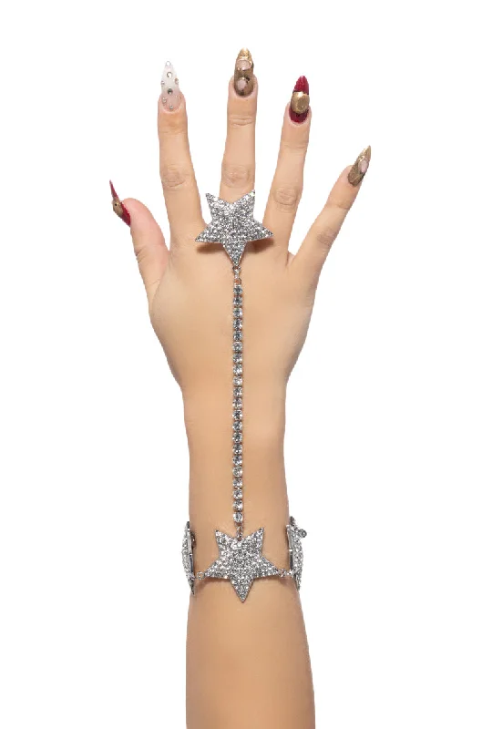 Luxury Customizable Leather Bracelet-IM THE STAR BRACELET RING