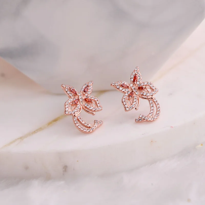 Rose Gold 2.1cm Long and 1.9cm Wide