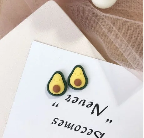 Avocado Ear Clip