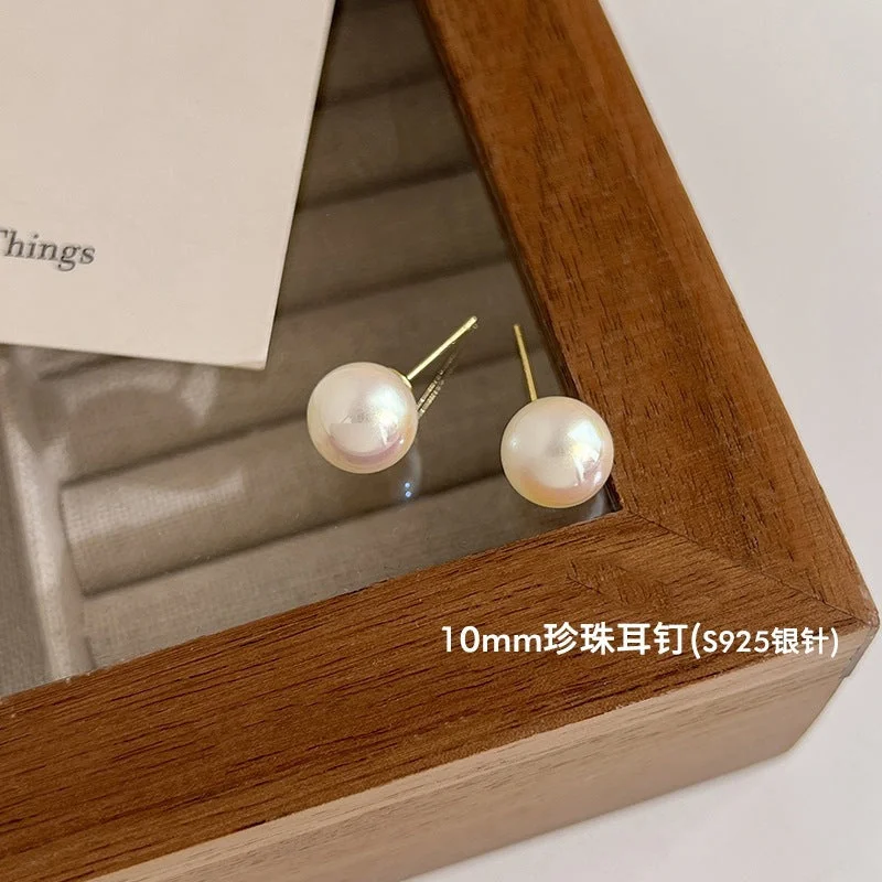 Mabe pearl-Ear Clip 10mm