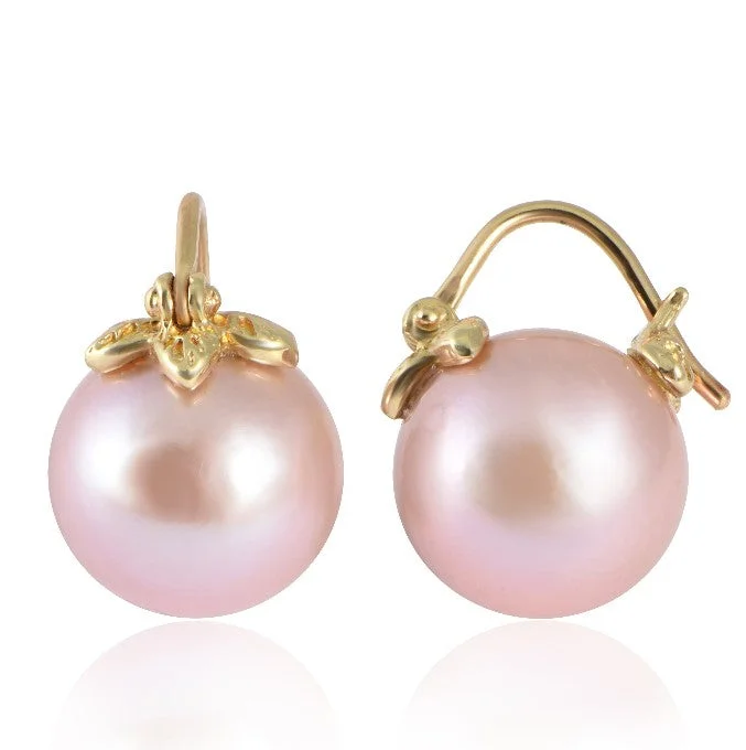 Geometric Earrings for Women-Edison Pearl Earrings