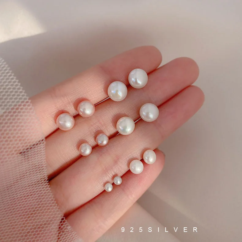 White Pearl 7mm-8mm (a Pair)