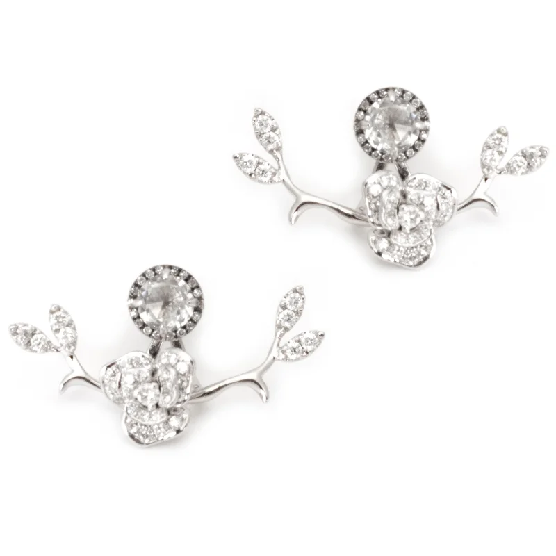 Gorgeous Stud Earrings-Garden Jacket Earring