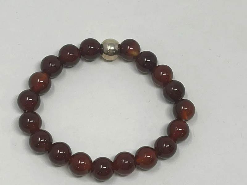 Colorful Beaded Bracelet for Women-Carnelian Bracelet