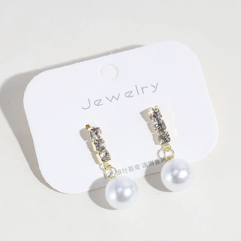 Pearl Stud Earrings