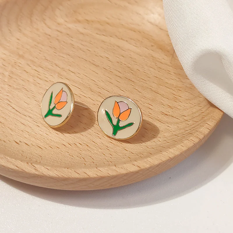 Ear Studs (Silver Needle)