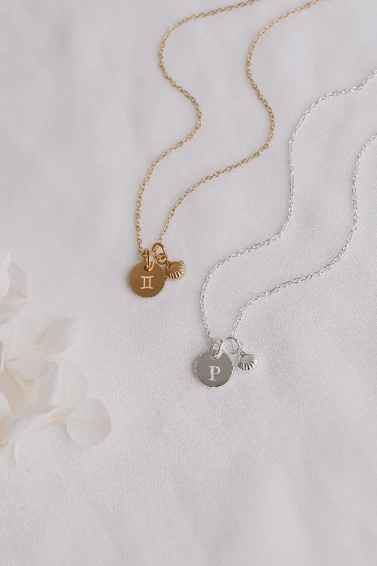 Madelyn - 18ct Gold or Silver Plated Monogram Necklace