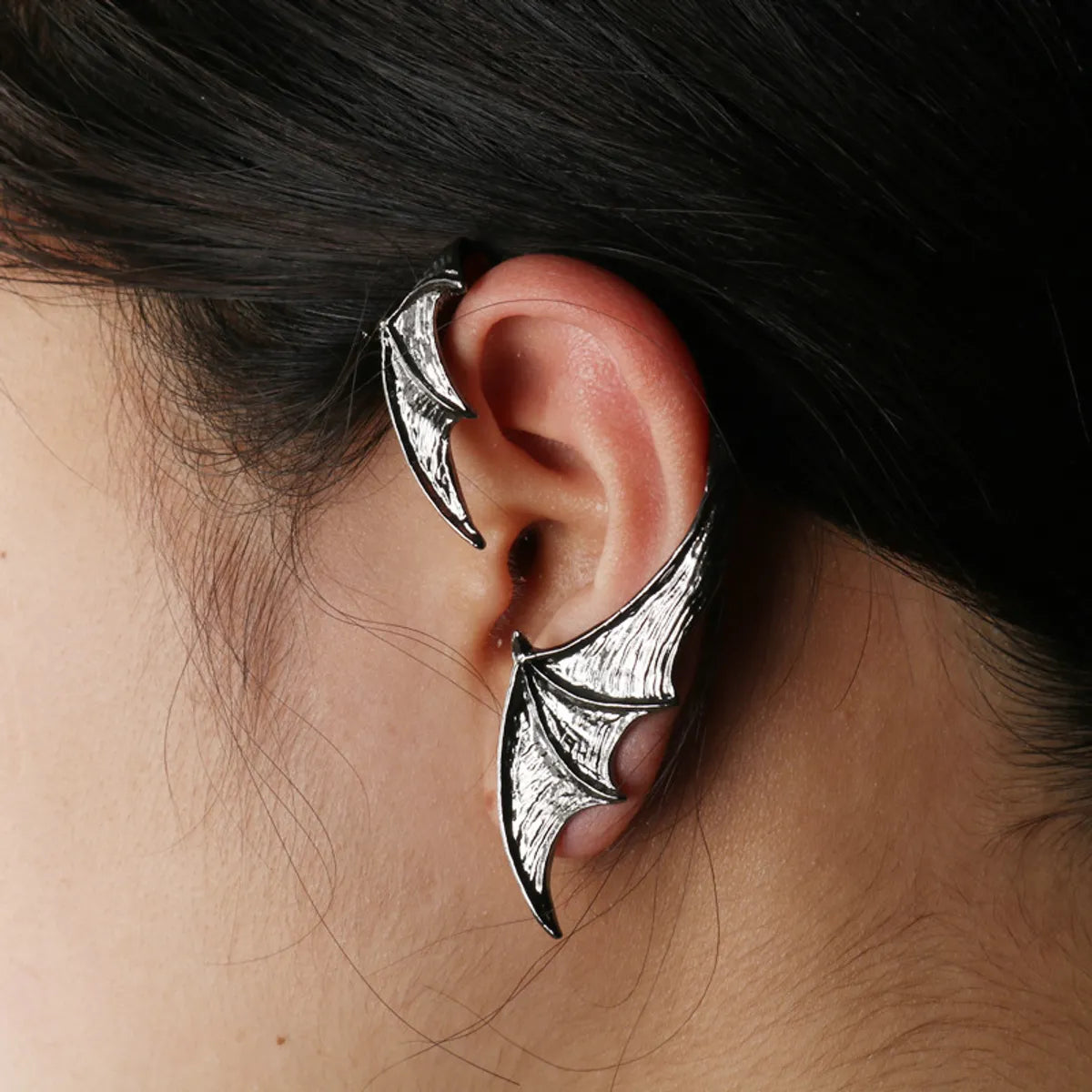 Nature Inspired Earrings-Fashion Wings Alloy Plating Unisex Ear Studs 1 Piece