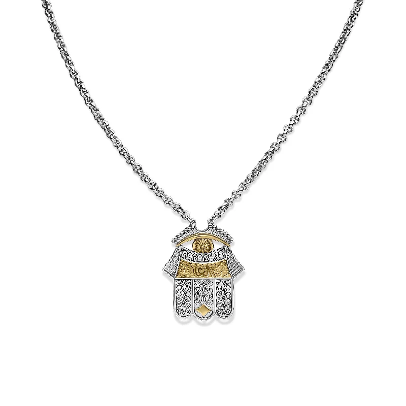 Ajour Kaf Necklace